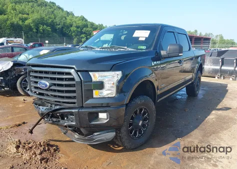 2015 Ford F150 Supercrew z USA, uszkodzony, nr VIN 1FTEW1EG2FFB81236